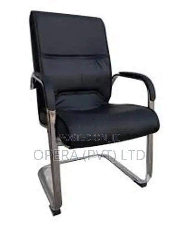 Executive Office Visitor Chairs ⚫Leather