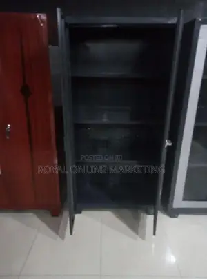 6 by 3 Steel Office Cupboard (M-9)