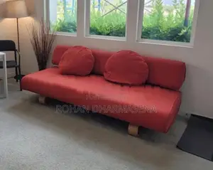 2 IKEA Red sofas