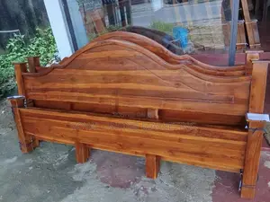 78 by 72 Teak Arch Bed (B-10)