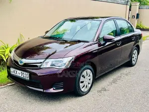Toyota Axio Beige Interior 2014