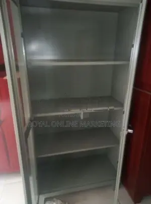6 by 3 Steel Glass Office Cupboard (M-11)