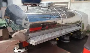 BOWSER TANK STAINLESS STEEL