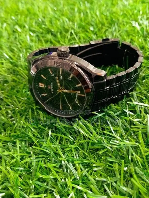 Naviforce Black Colour Hand Watch