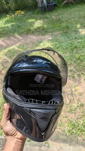 Vega Black Shine Helmet