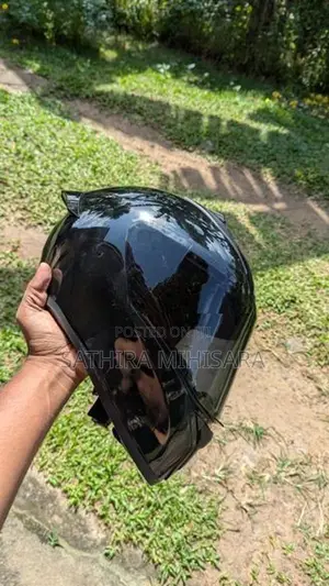 Vega Black Shine Helmet