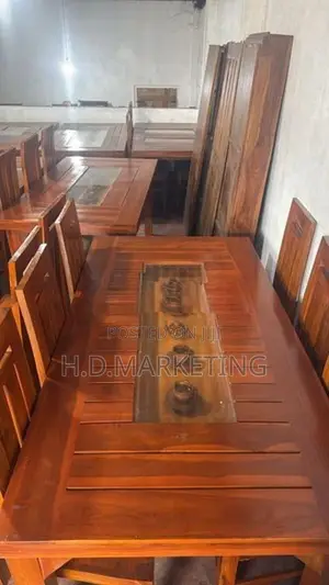 Teak Wood 6*3ft Dinning Design Table