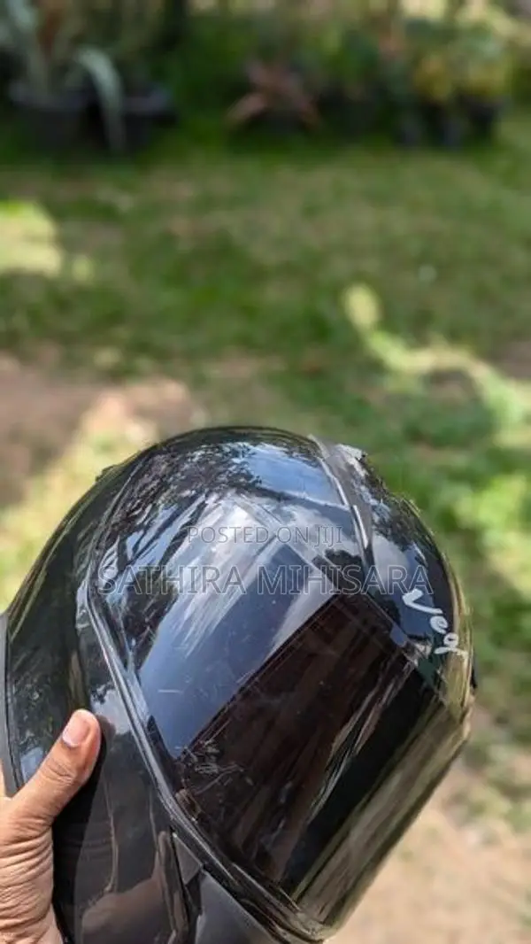Vega Black Shine Helmet