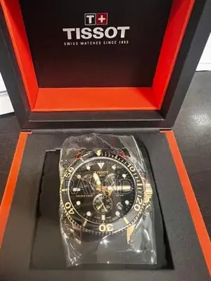 Tissot Rose Gold Seaster Watch