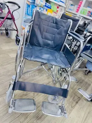 Wheelchair Crome Plated Steel Frame