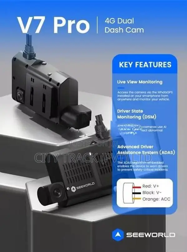 4G Dual Camera (Front & Back) with GPS Tracking