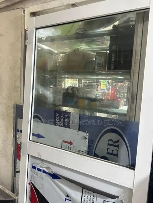 Brand New White Aluminum Glass Door
