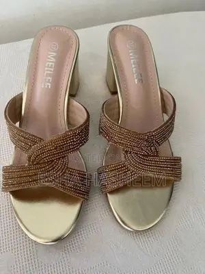 Dull Gold Heel