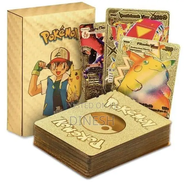 Pokemon Gold Cards Pack