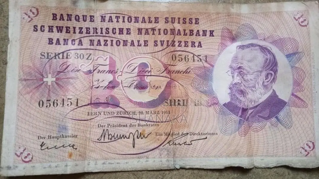 Old Swiss Franc
