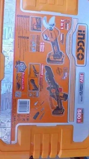 🌿 INGCO 20V Lithium-Ion Cordless Gardening Combo Kit – HERMAN HT 1180