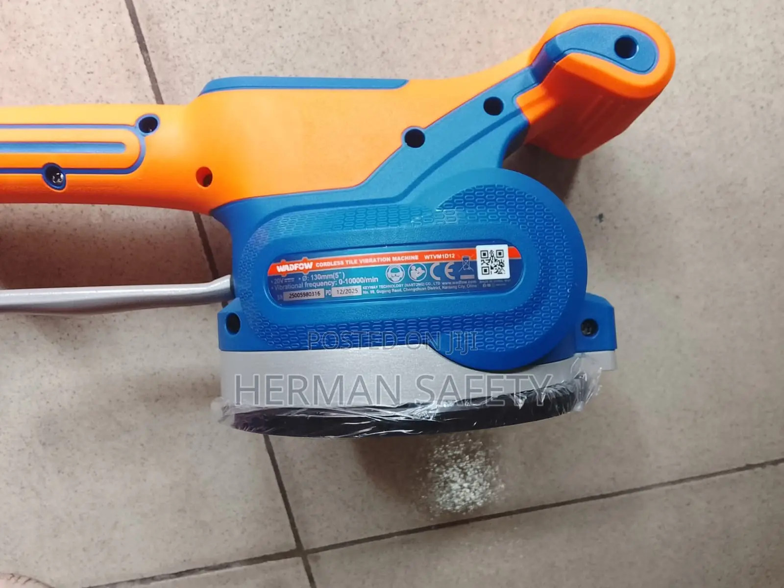 WADFOW 20V Cordless Tile Vibrator Machine 130mm (5")