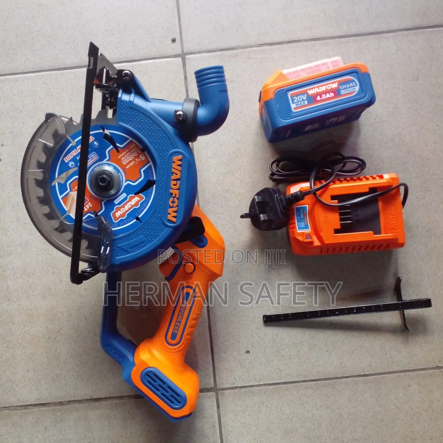 WADFOW 20V Brushless Cordless Circular Saw 140mm (5-1/2") WLWP5633
