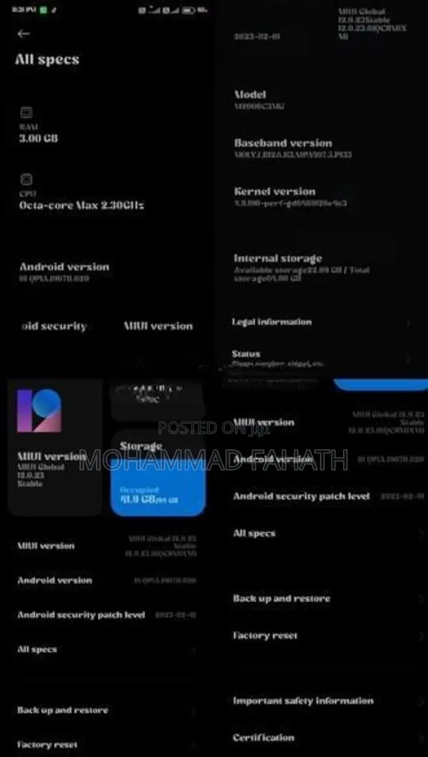Xiaomi Redmi 9C (Used)