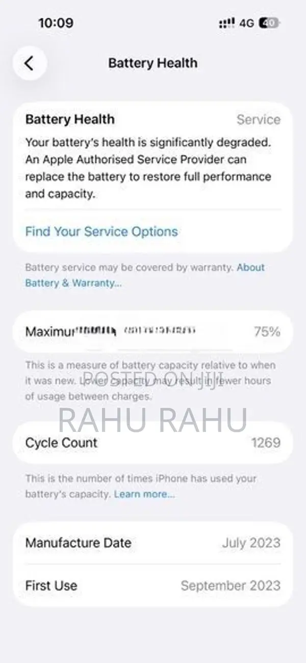 Apple iPhone 15 (Used)