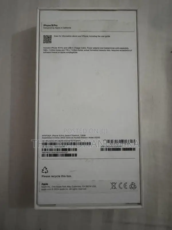 Apple iPhone 16 Pro 128GB (Used)