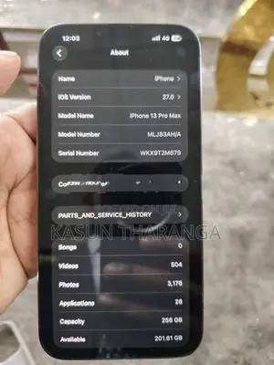 Apple iPhone 13 Pro Max 256GB (Used)