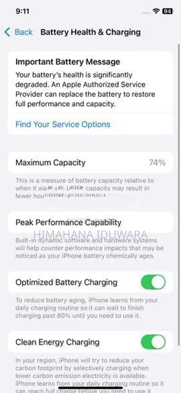Apple iPhone 11 Pro 256GB (Used)