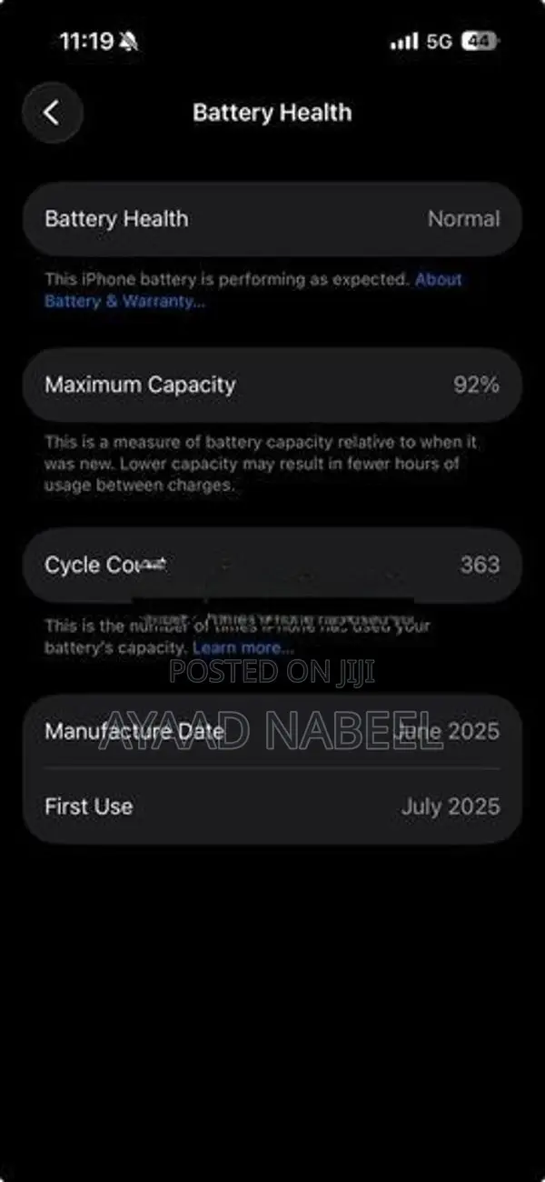 Apple iPhone 16 128GB (Used)