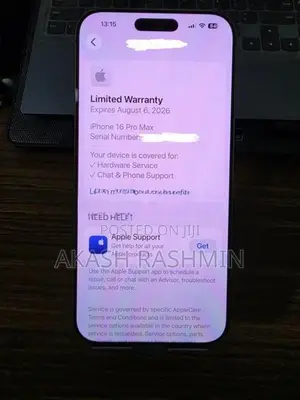 Apple iPhone 16 Pro Max Dester Titanium (Used)