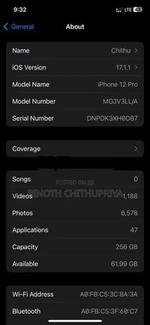Apple iPhone 12 Pro (Used)