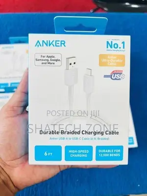 Anker High-Speed Cable USB To Type-C - Brand New