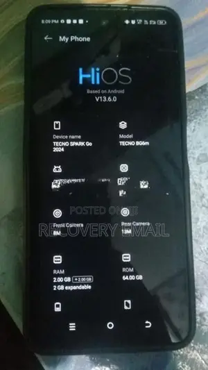 Tecno Spark Go 2024 (Used)