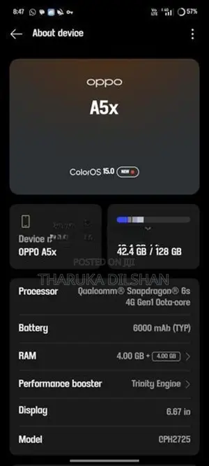 Oppo A5x (Used)