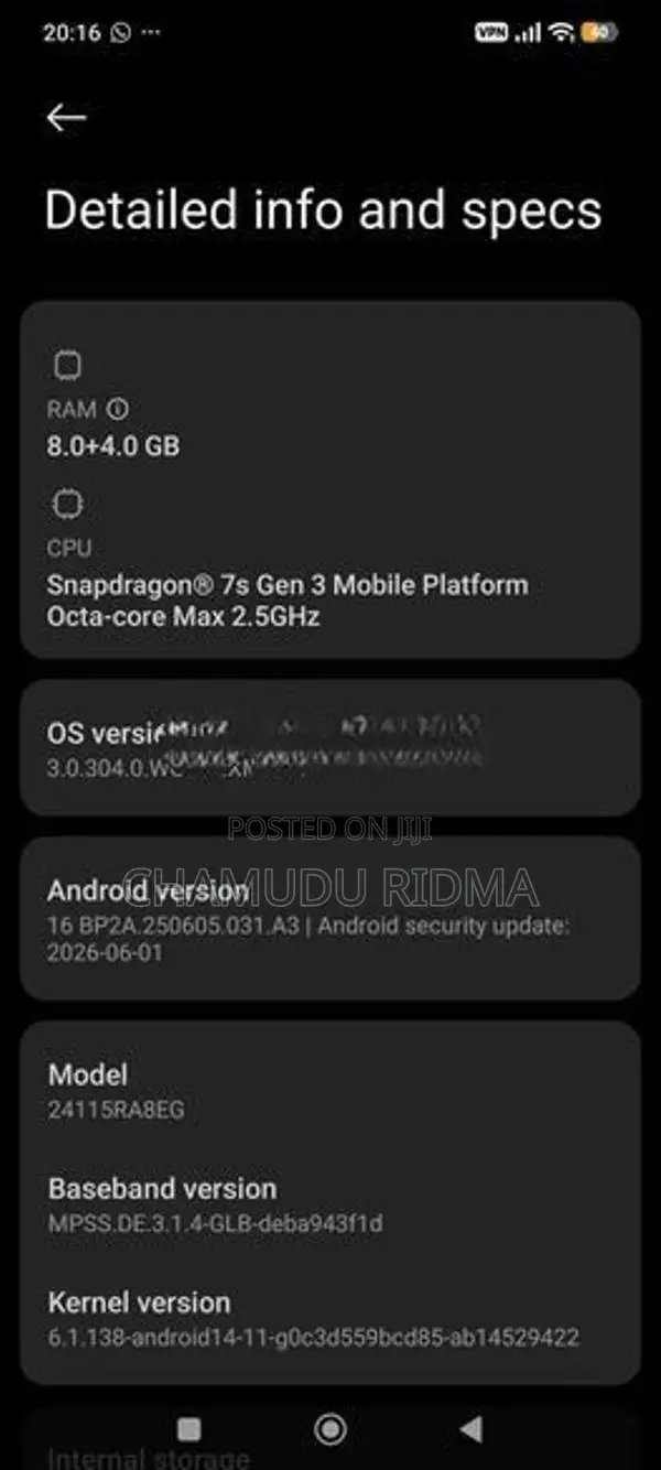 Xiaomi Redmi Note 14 Pro Plus (Used)