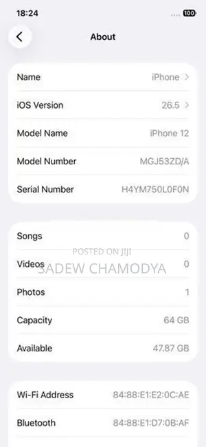 Apple iPhone 12 (Used)
