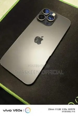 Apple iPhone 16 Pro Max Black Taitanium🖤 (Used)