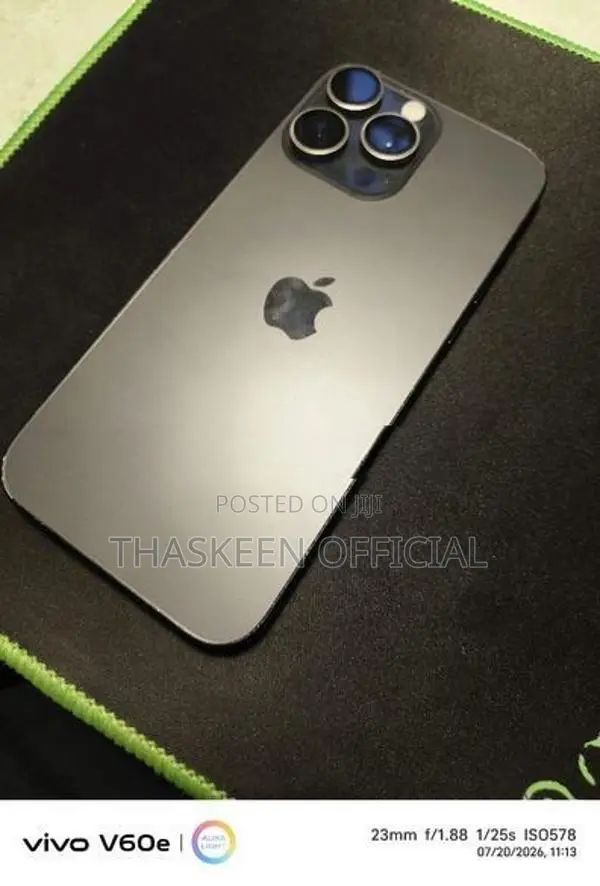 Apple iPhone 16 Pro Max Black Taitanium🖤 (Used)