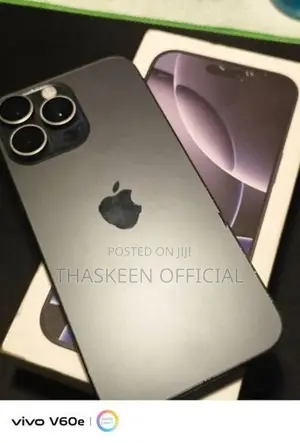Apple iPhone 16 Pro Max Black Taitanium🖤 (Used)