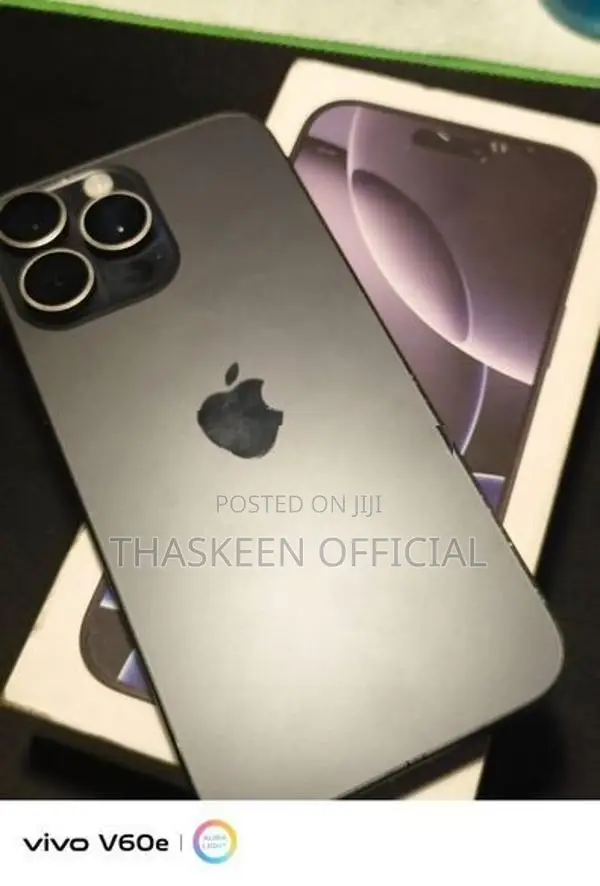 Apple iPhone 16 Pro Max Black Taitanium🖤 (Used)
