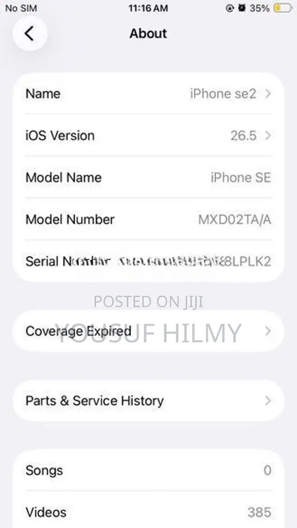Apple iPhone SE 2 (Used)