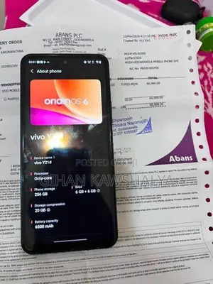 Vivo Y21d 256/12GB (Used)