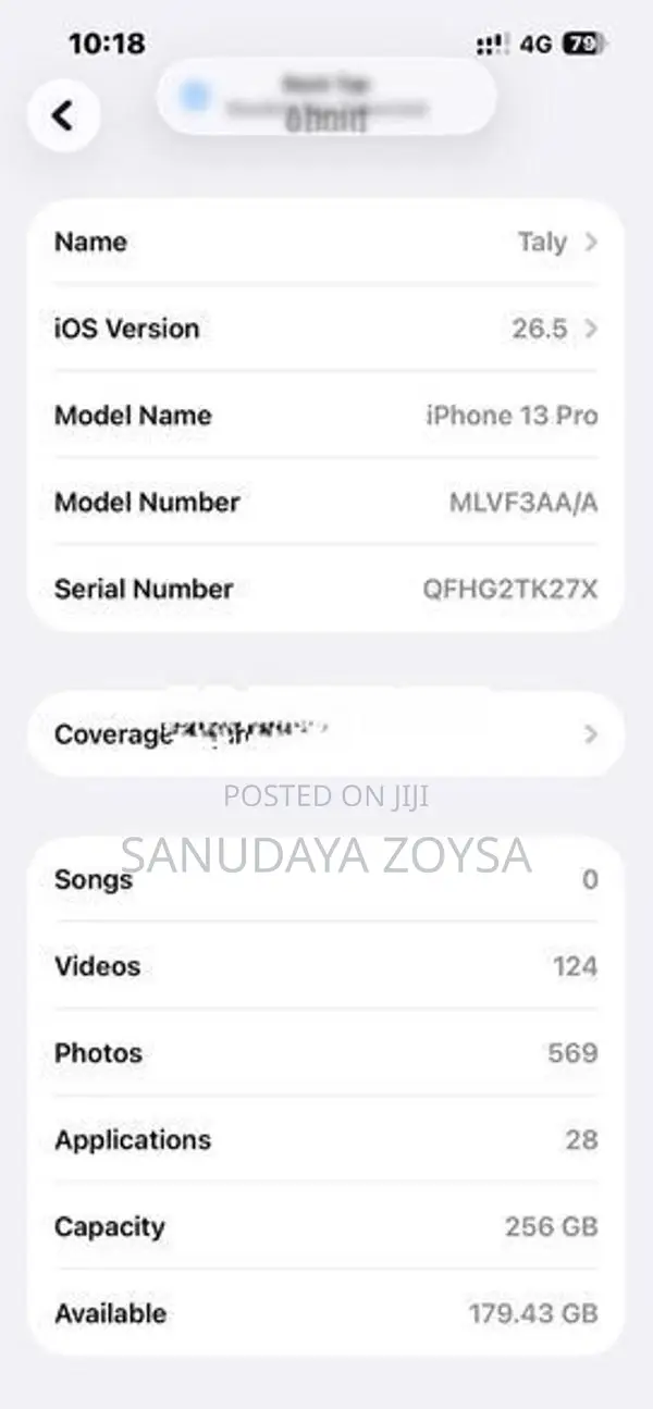 Apple iPhone 13 Pro (Used)