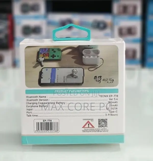 Tecnix EP-T78 Wireless Bluetooth Earbuds