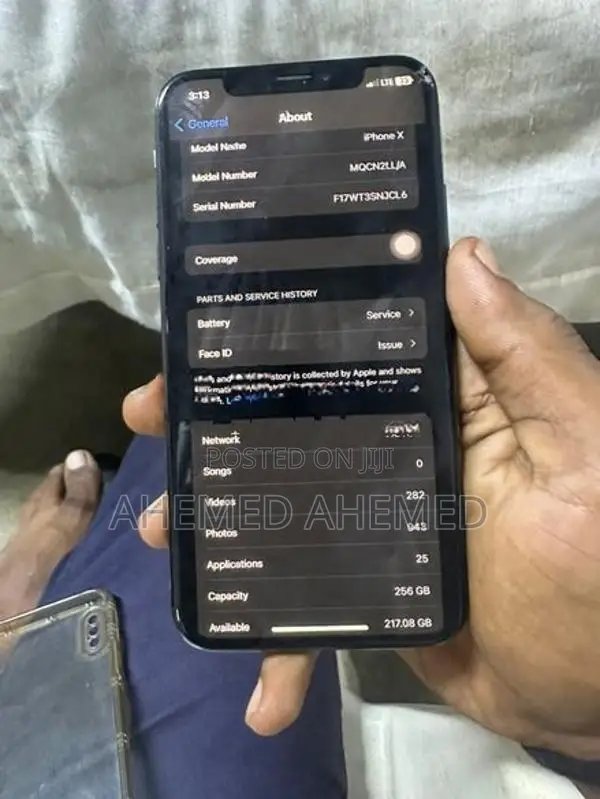 Apple iPhone X chees (Used)