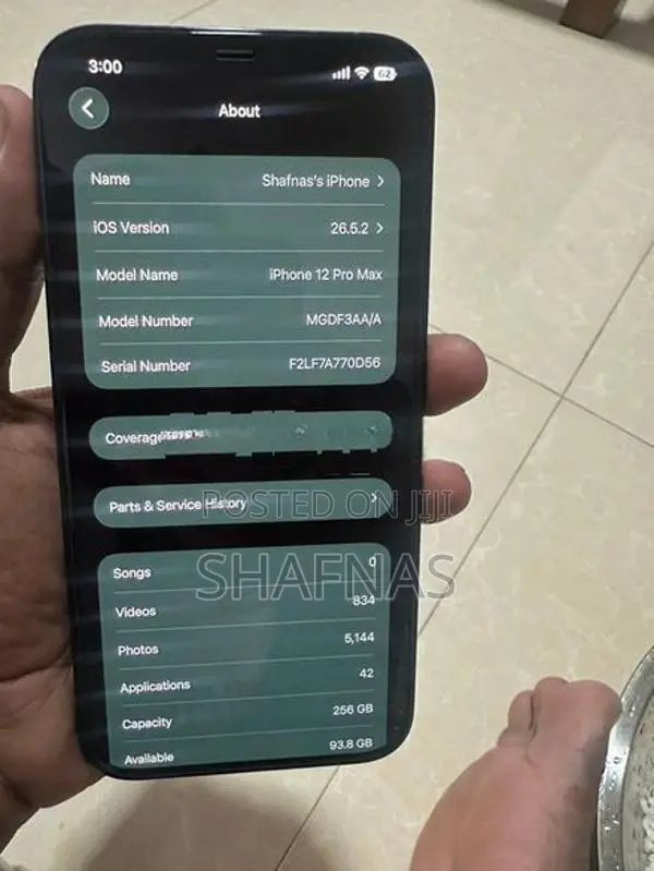 Apple iPhone 12 Pro Max 256GB (Used)