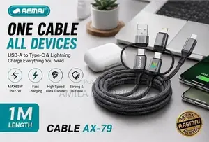 REMAI AX-79 4-in-1 Fast Charging Cable