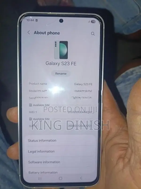 Samsung Galaxy 23 FE (Brand New)