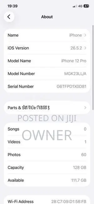 Apple iPhone 12 Pro 256GB (Used)