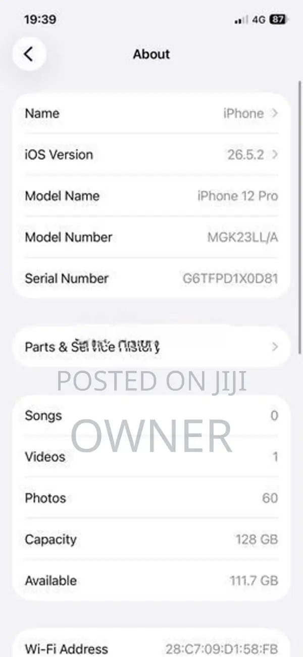 Apple iPhone 12 Pro 256GB (Used)