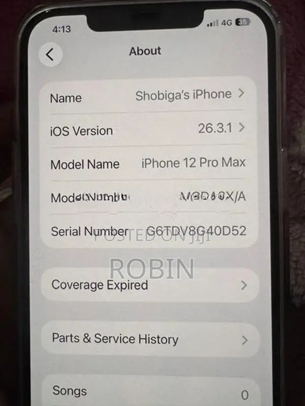 Apple iPhone 12 Pro Max 128GB (Used)